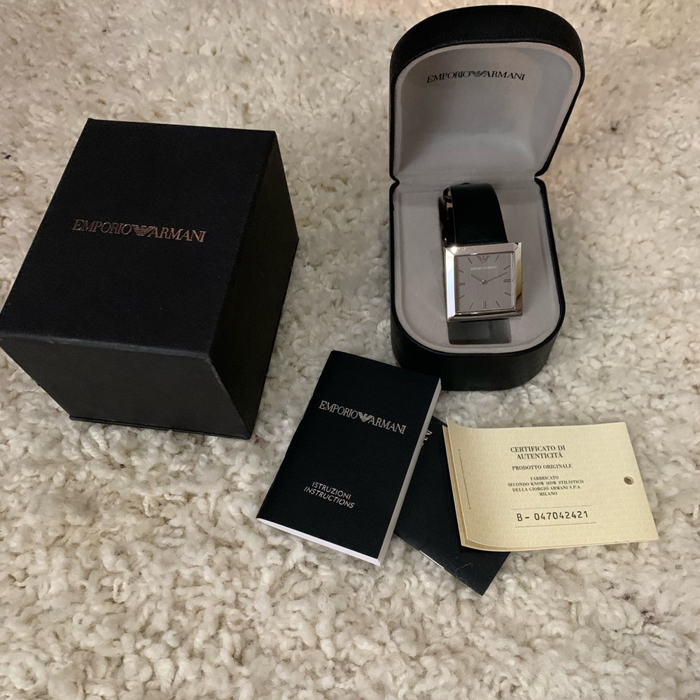 Emporio Armani watch with box